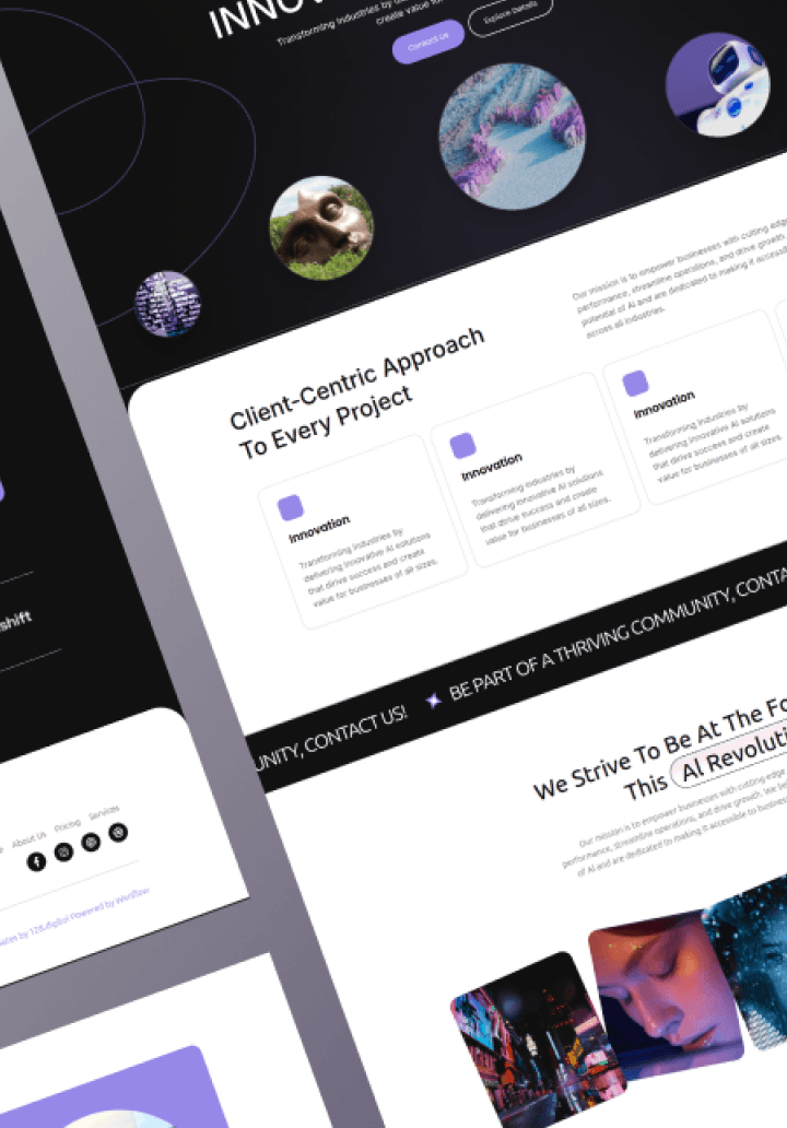 AI Innovation Landing